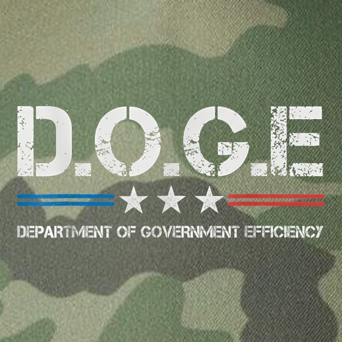 Doge D.O.G.E. Department Of Government Efficiency Legacy Tie Dye Trucker Hat