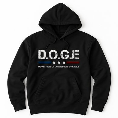 Doge D.O.G.E. Department Of Government Efficiency Hoodie