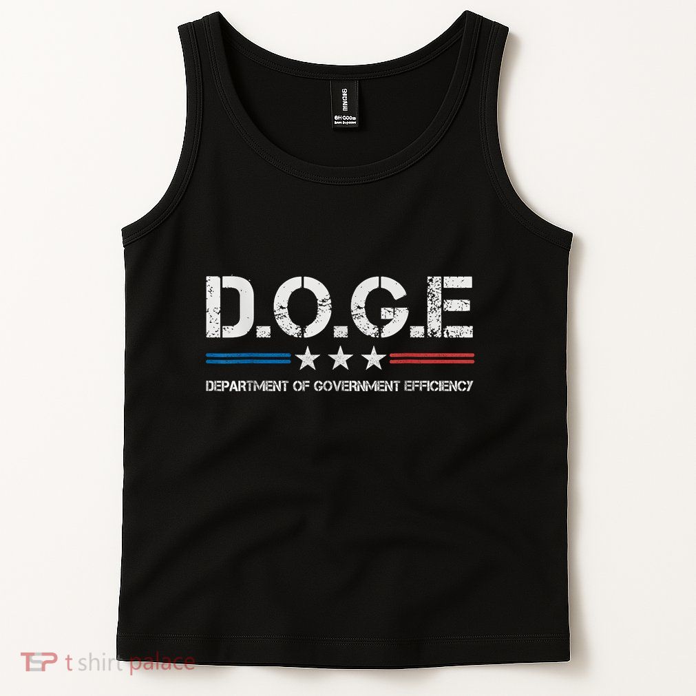 Doge D.O.G.E. Department Of Government Efficiency Tank Top