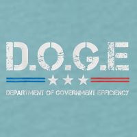 Doge D.O.G.E. Department Of Government Efficiency Sueded Cloud Jersey T-Shirt
