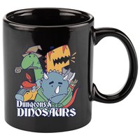 Dungeons & Dinosaurs 11oz C Handle Ceramic Mug