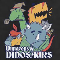 Dungeons & Dinosaurs 11oz C Handle Ceramic Mug