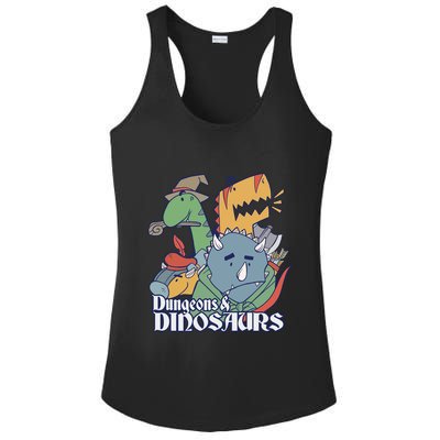 Dungeons & Dinosaurs Ladies PosiCharge Competitor Racerback Tank
