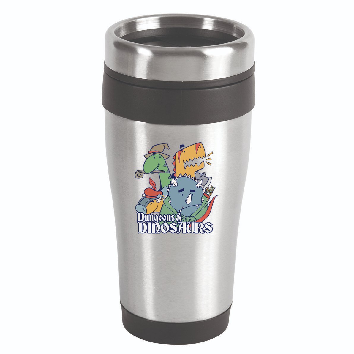 Dungeons & Dinosaurs 16oz Travel Tumbler