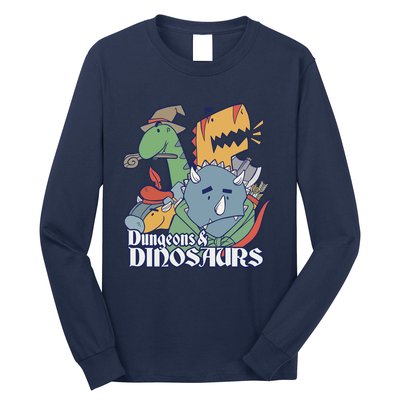 Dungeons & Dinosaurs Long Sleeve Shirt