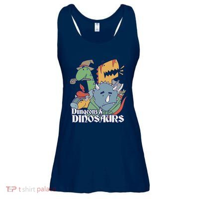 Dungeons & Dinosaurs Ladies Essential Flowy Tank