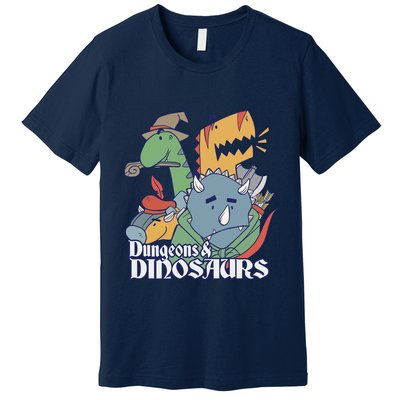 Dungeons & Dinosaurs Premium T-Shirt