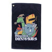 Dungeons & Dinosaurs Golf Towel