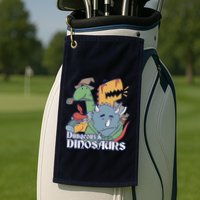 Dungeons & Dinosaurs Golf Towel