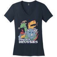 Dungeons & Dinosaurs Women's V-Neck T-Shirt