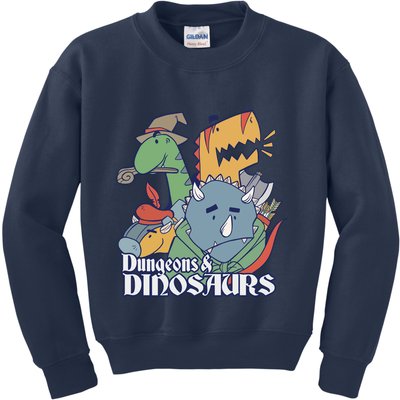 Dungeons & Dinosaurs Kids Sweatshirt