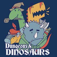 Dungeons & Dinosaurs Full Zip Hoodie