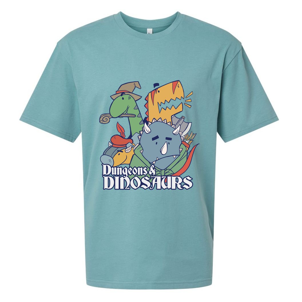 Dungeons & Dinosaurs Sueded Cloud Jersey T-Shirt