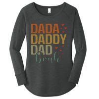 Dada Daddy Dad Bruh Awesome Like My Daughter Women's Perfect Tri Tunic Long Sleeve Shirt