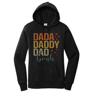 Dada Daddy Dad Bruh Awesome Like My Daughter Women's Pullover Hoodie