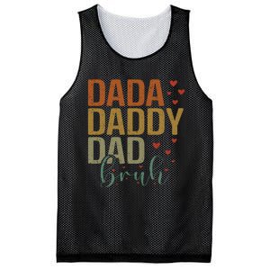 Dada Daddy Dad Bruh Awesome Like My Daughter Mesh Reversible Basketball Jersey Tank