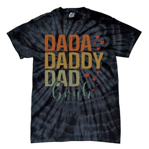 Dada Daddy Dad Bruh Awesome Like My Daughter Tie-Dye T-Shirt