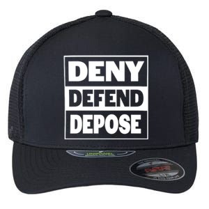 Deny Defend Depose Flexfit Unipanel Trucker Cap