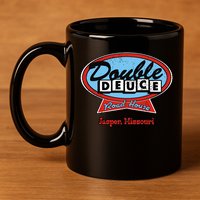 Double Deuce 11oz C Handle Ceramic Mug