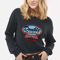 Double Deuce Cropped Pullover Crew
