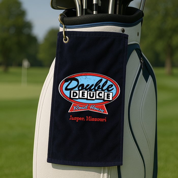 Double Deuce Golf Towel