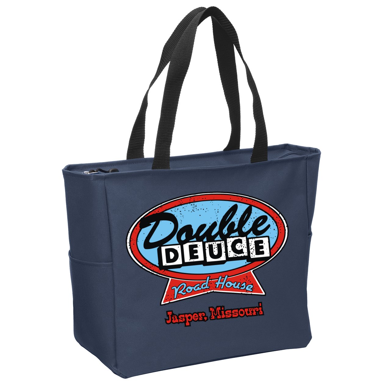Double Deuce Zip Tote Bag