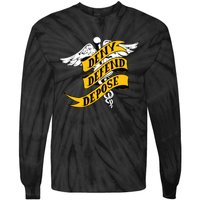 Deny Defend Depose Healthcare Tie-Dye Long Sleeve Shirt