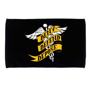 Deny Defend Depose Healthcare Microfiber Hand Towel