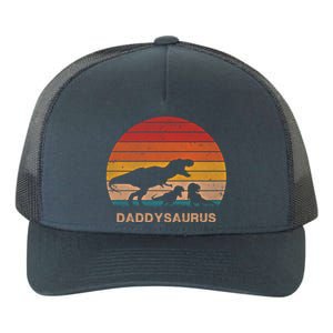 Dad Dinosaur Daddysaurus 2 Two Christmas Birthday Gift Yupoong Adult 5-Panel Trucker Hat