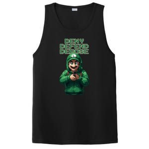 Deny Defend Depose Green Pixelated Hero PosiCharge Competitor Tank