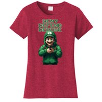 Deny Defend Depose Green Pixelated Hero Women's T-Shirt