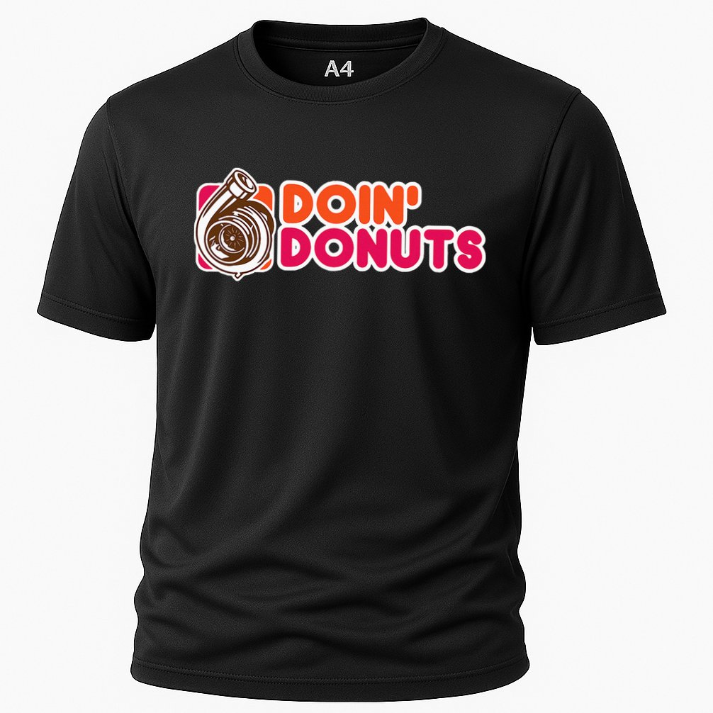 Doin Donuts Cooling Performance Crew T-Shirt