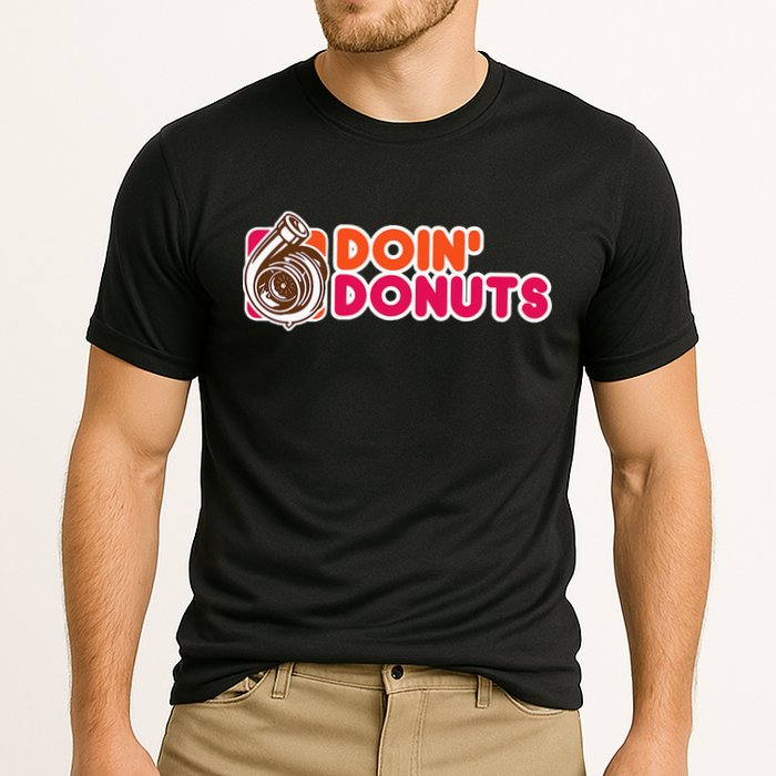 Doin Donuts Cooling Performance Crew T-Shirt