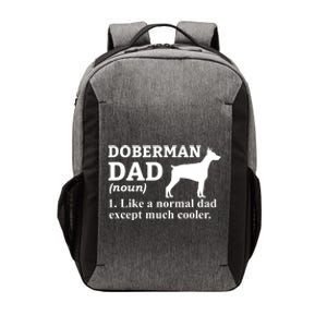 Doberman Dad Doberman Pinscher Dog Vector Backpack