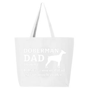 Doberman Dad Doberman Pinscher Dog 25L Jumbo Tote