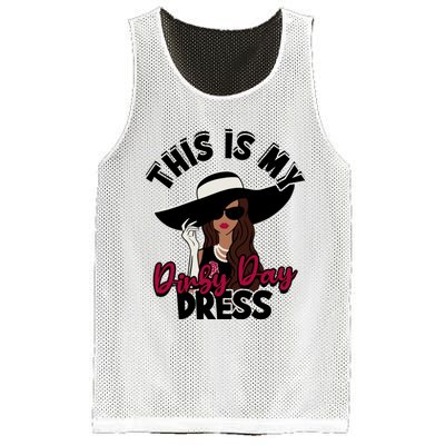 Derby Day Dresses This Is My Derby Day Dress Mesh Reversible Basketball Jersey Tank