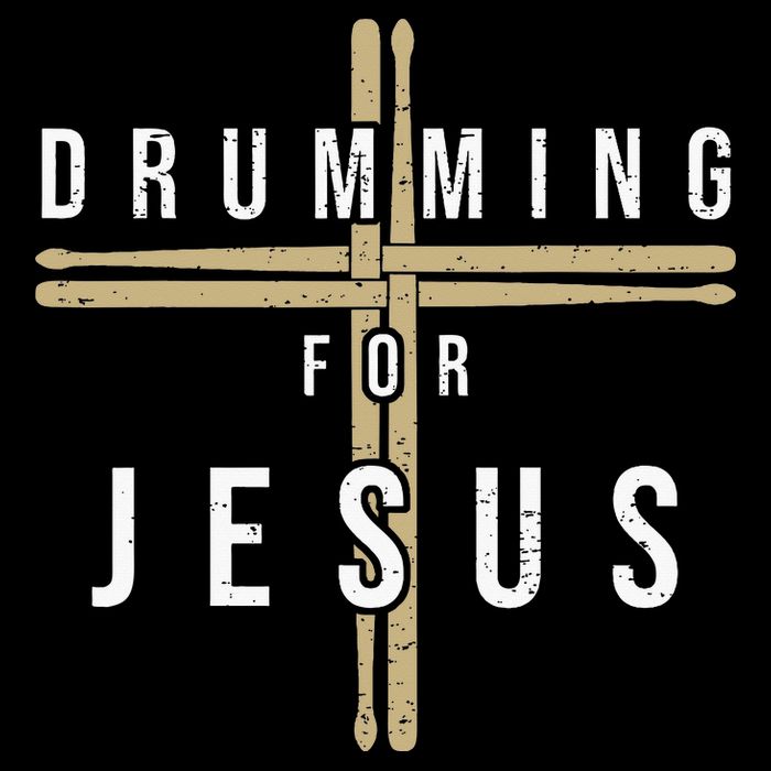 Drummer Drumming Drums Percussion I Jesus Christian Church 16 in Basic Backpack