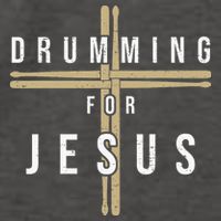 Drummer Drumming Drums Percussion I Jesus Christian Church Vector Backpack