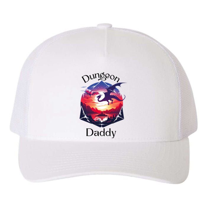 Dungeon Daddy Design For Ttrpg Lovers Yupoong Adult 5-Panel Trucker Hat