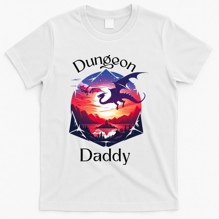Dungeon Daddy Design For Ttrpg Lovers T-Shirt