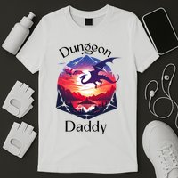 Dungeon Daddy Design For Ttrpg Lovers T-Shirt