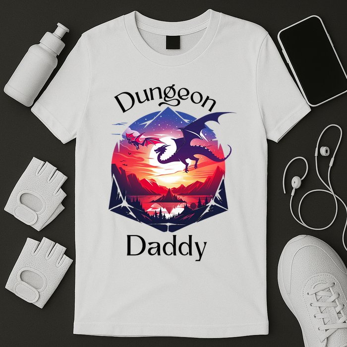 Dungeon Daddy Design For Ttrpg Lovers T-Shirt