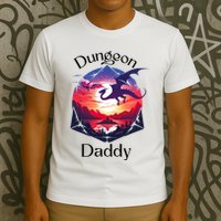 Dungeon Daddy Design For Ttrpg Lovers T-Shirt