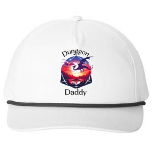 Dungeon Daddy Design For Ttrpg Lovers Snapback Five-Panel Rope Hat