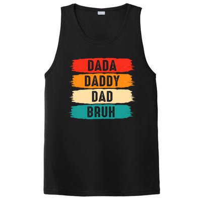 Dada Daddy Dad Bruh PosiCharge Competitor Tank