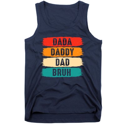 Dada Daddy Dad Bruh Tank Top