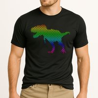 Dot Day Dinosaur TRex Cooling Performance Crew T-Shirt