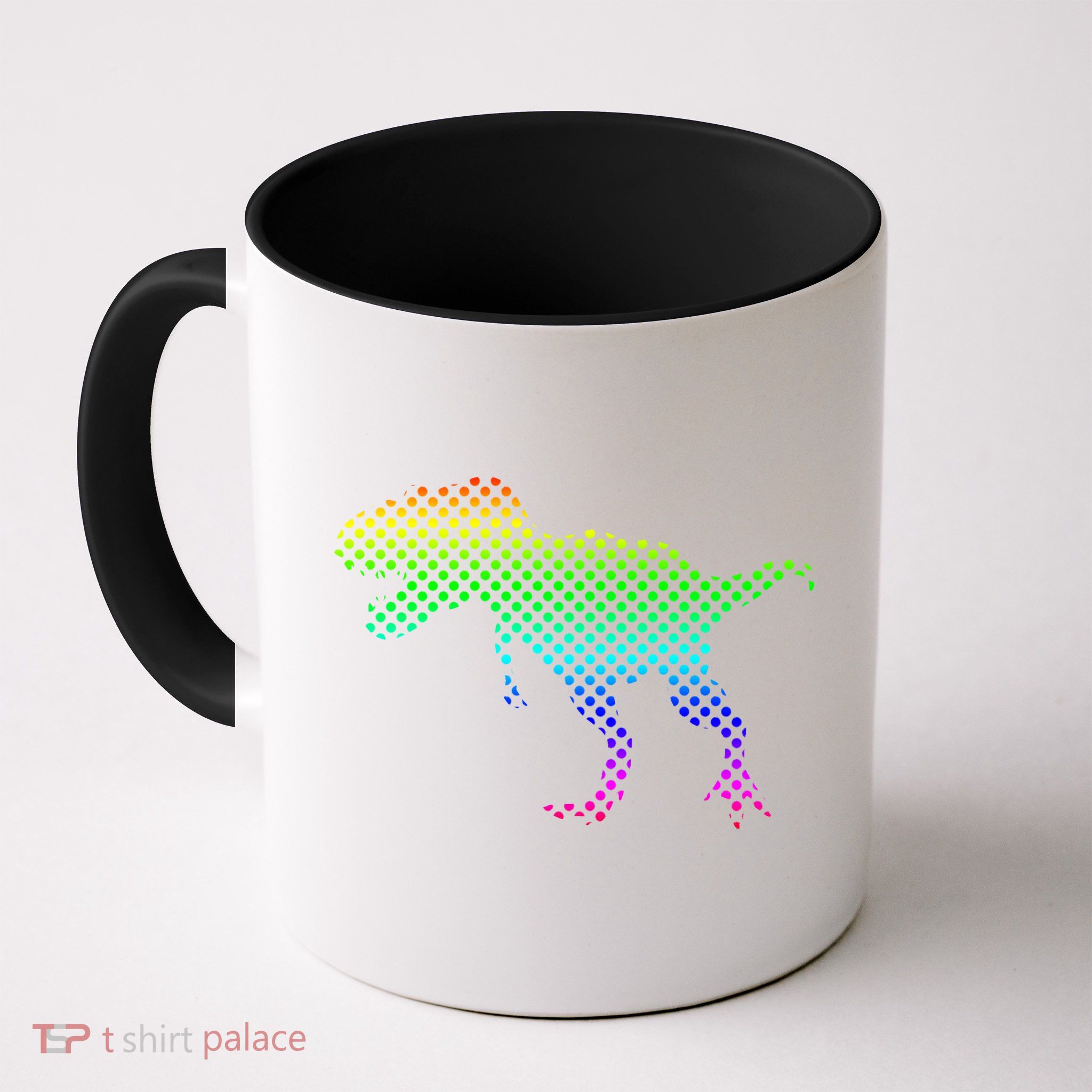 Dot Day Dinosaur TRex Coffee Mug