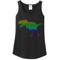 Dot Day Dinosaur TRex Ladies Essential Tank