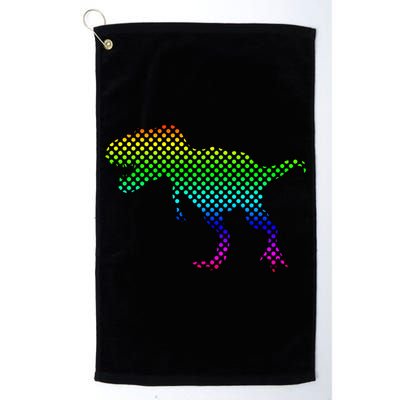 Dot Day Dinosaur TRex Golf Towel
